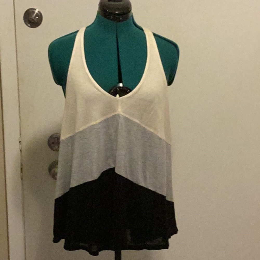 Tri-Color Halter wooden O ring Large. Soft 100%Rayon by Just Ginger